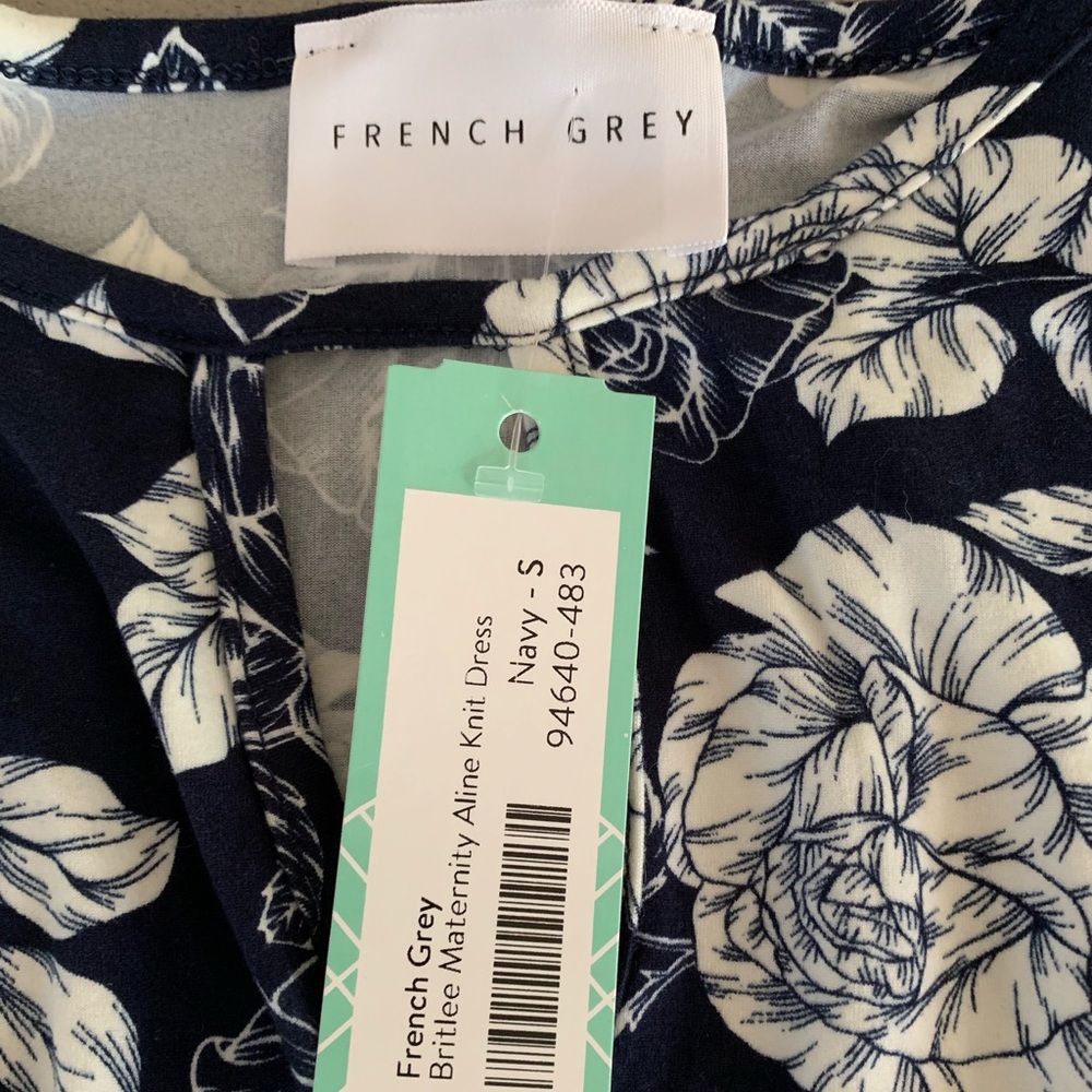 Floral maternity dress